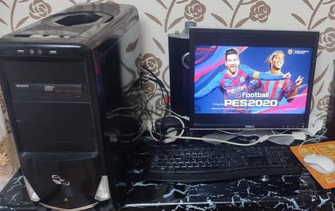 case +M. B Gigabyte + monitor Dell