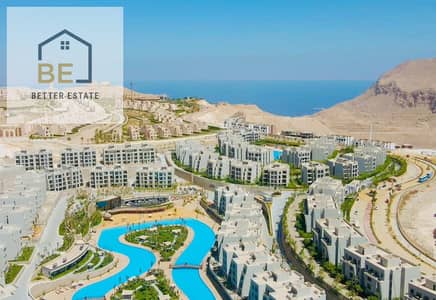 شاليه سوبر لوكس للبيع بالتقسيط في كمبوند سكاي سيتي الجلالة - العين السخنة