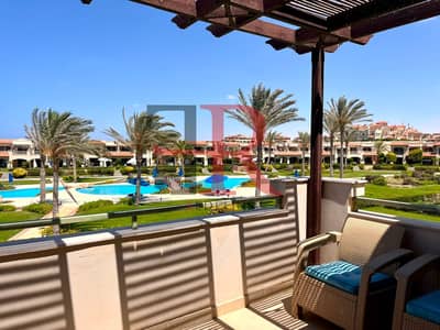 Chalet for rent fully furnished pool & sea view in la vista bay east north coast