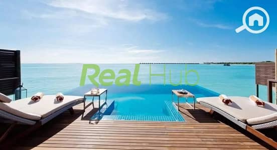 Two-bedroom chalet for sale in the North Coast, fully finished, with the lowest down payment and the longest payment period.