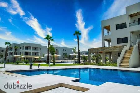 Fully finished chalet in Azha Ras El Hekma (North Coast, Km 214) with a 5% down payment and installments of up to 9 years.