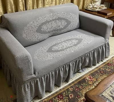 كفر ركنه ٢ قطعه شبه جديده لون رصاصي