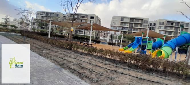 شقة 200م بجاردن 100م للبيع جاهزة للاستلام في بالم هيلز التجمع الخامس Palm Hills New Cairo