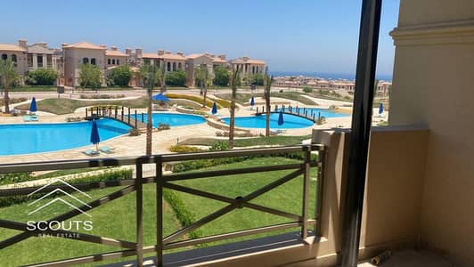 استلم فوري شاليه للبيع تربيل فيو علي البحر وال pool والجاردن عائد استثماري مميز تشطيب High-End خطوات من البحر لوكيشن بحري قرب تلال وبوهو وبورتو السخنه