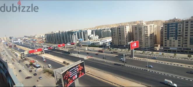 شقة بالقطامية ڤيو بانوراما بالكامل ع الدائري