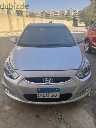 Hyundai Accent high-line 2026 for rent  هيونداي اكسنت اعلي فئه للايجار