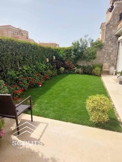 اطلاله بانوراميه علي ال water features امتلك شقه متشطبه بجاردن كبيره في افضل لوكيشن في شارع التسعين قريبه من AUC داخل هايد بارك