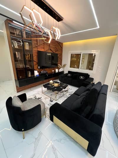Villa model (i) for sale with furniture and appliances. The villa is entirely smart.