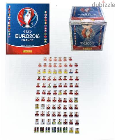 Panini Euro 2016 stickers and album