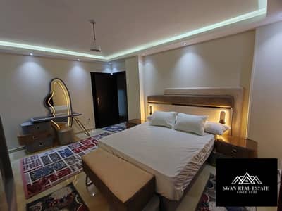 Premium 3BR Furnished Apt for Rent in El Sheikh Zayed | 8th District - 1st Neighborhood | Next to Saudi St, 2nd Floor with Elevator, Fully AC, Brand
