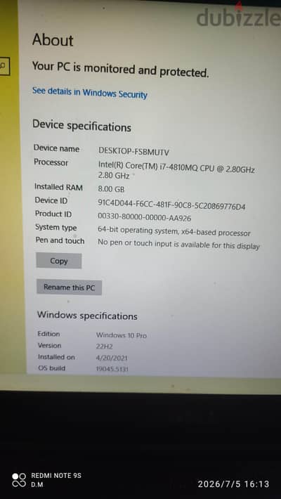 لابتوب ديل للبيع