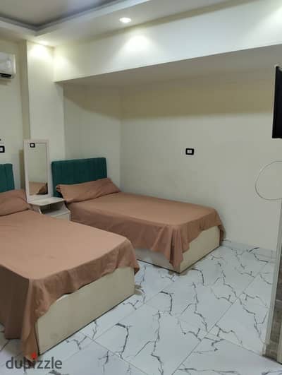 Furnished studio for rent, Double block, first neighborhood, fifth adjacent