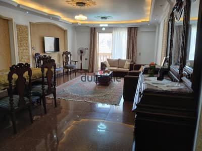 Apartment for rent, furnished 170 m in the finest street in Smoha, villa area