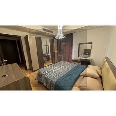 شقة بحديقه مفروشة 2 نوم ايجار كمبوند كايرو فيستيفال سيتي التجمع القاهرة الجديدة  Apartment rent Cairo Festival City CFC