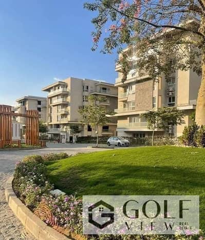 For sale, a 170m apartment on the ground floor with a 75m garden, immediate delivery (fully paid installments) in Mountain View iCity, New Cairo