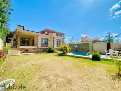 Villa for rent with swimming pool in King Mariout | Alexandria •