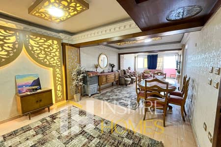 Enjoy Direct Sea Views from an Elegant Furnished Apartment in El Shatby