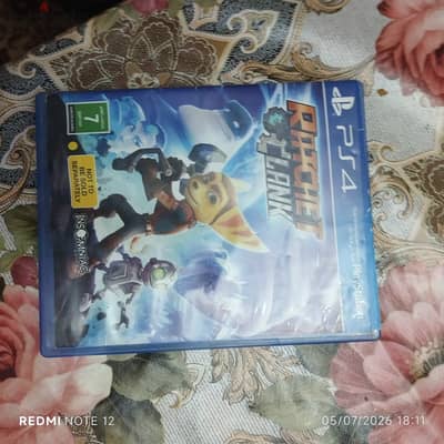 لعبه Ratchet clank مستعمله  ل ps4