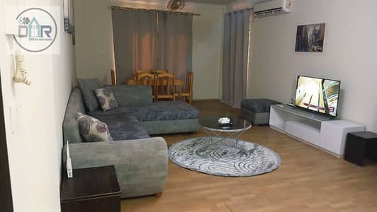 Furnished 3-bedroom hotel apartment in Dar Misr Compound, Sheikh Zayed, next to The Gate and Zed Towers, and all services.