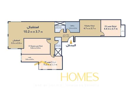 Own an Apartment with a Direct Sea View in Stanley, Steps from the Beach