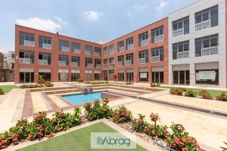 Office for rent, 80 sq m, Courtyard Dorra, with air conditioning and furnishings, Sheikh Zayed