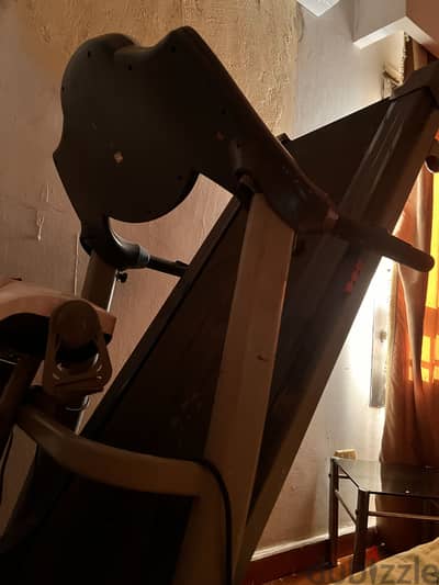 High Sport Treadmill 12 Program With Dumbbells with built vibration