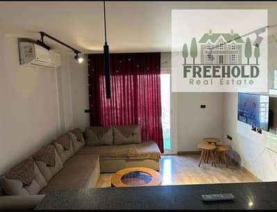 Apartment for sale in Madinaty B11, 85 sqm, overlooking a narrow garden & street. Prime location opposite All Seasons Park, minutes from services.