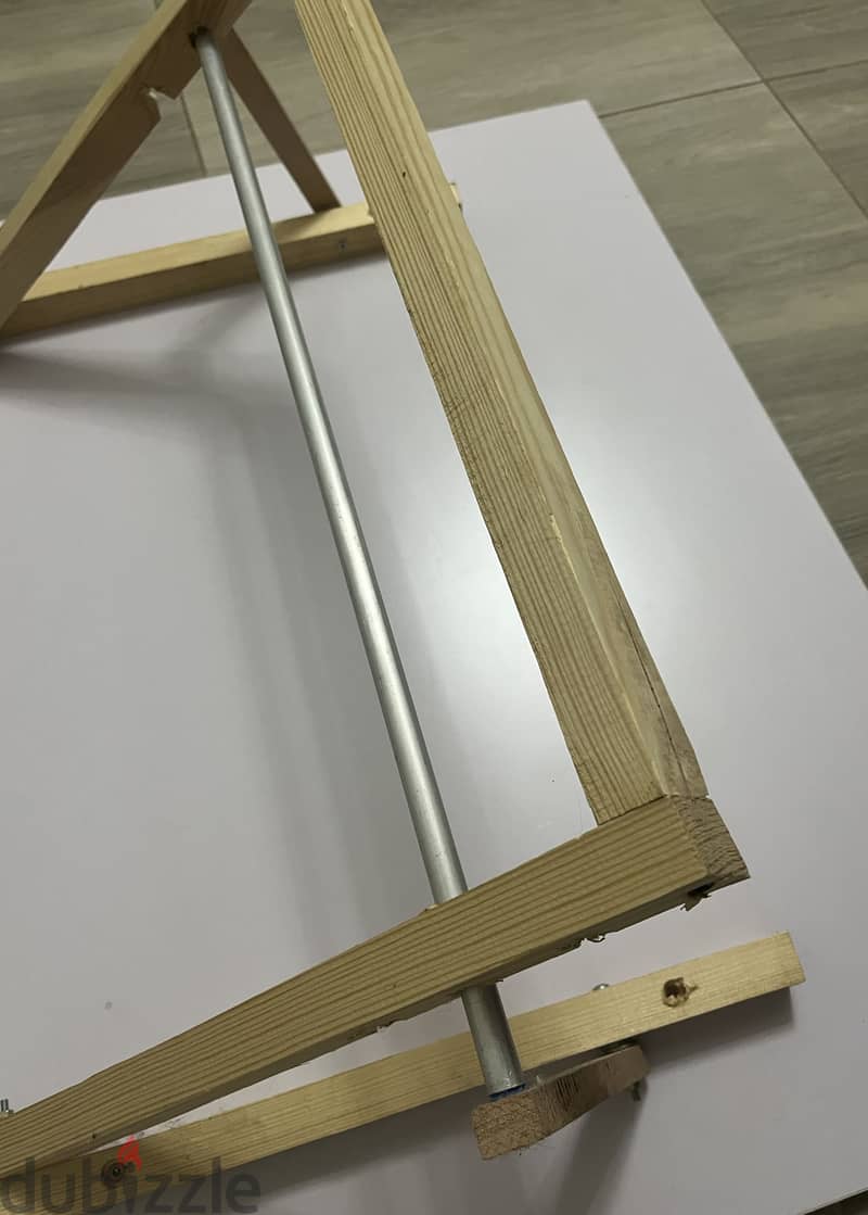 Adjustable drawing board 79 × 58 cm + Rotring 120 cm parallel ruler 1