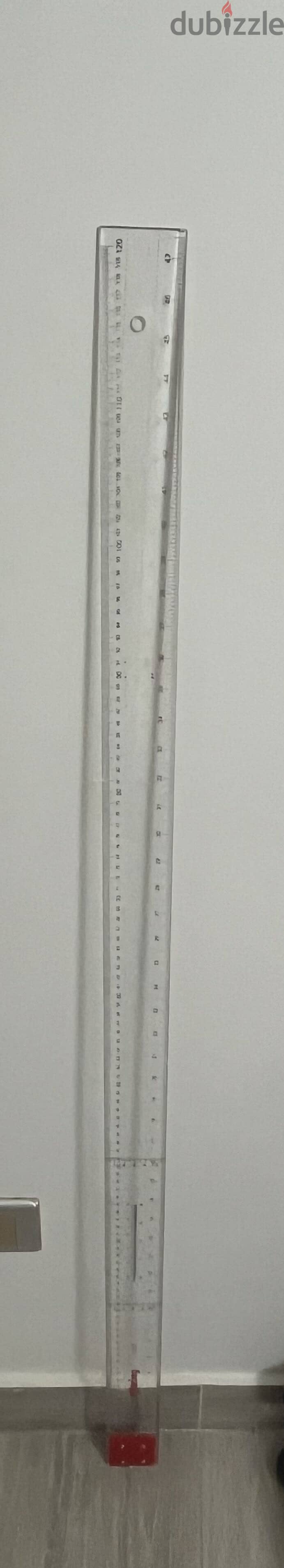 Adjustable drawing board 79 × 58 cm + Rotring 120 cm parallel ruler 4