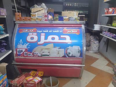 ثلاجه جبن متر ونص