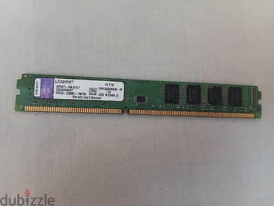 رام ٤جيجا ddr3 كمبيوتر كينجستون