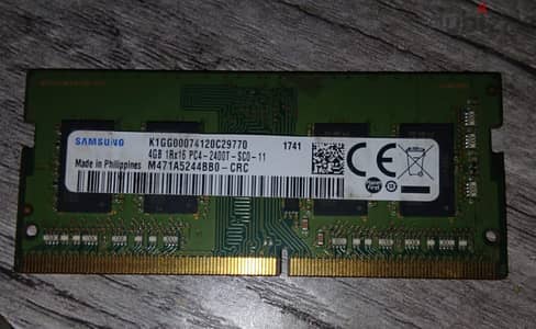 رام لابتوب ٤ جيجا و رام لابتوب ٨ جيجا ddr4 تباع معًا