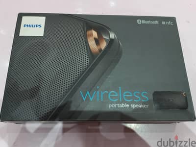 Philips wireless  speaker BT3550B Bluetooth Built-in mircrophone