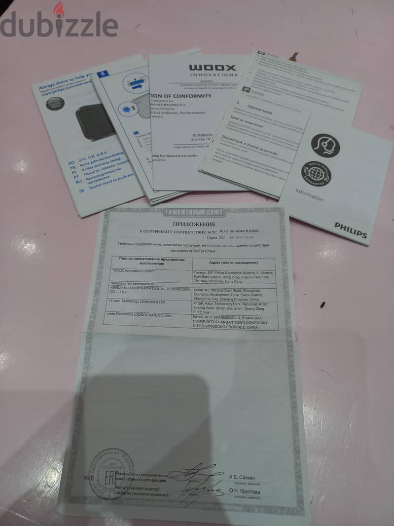 Philips wireless  speaker BT3550B Bluetooth Built-in mircrophone 4