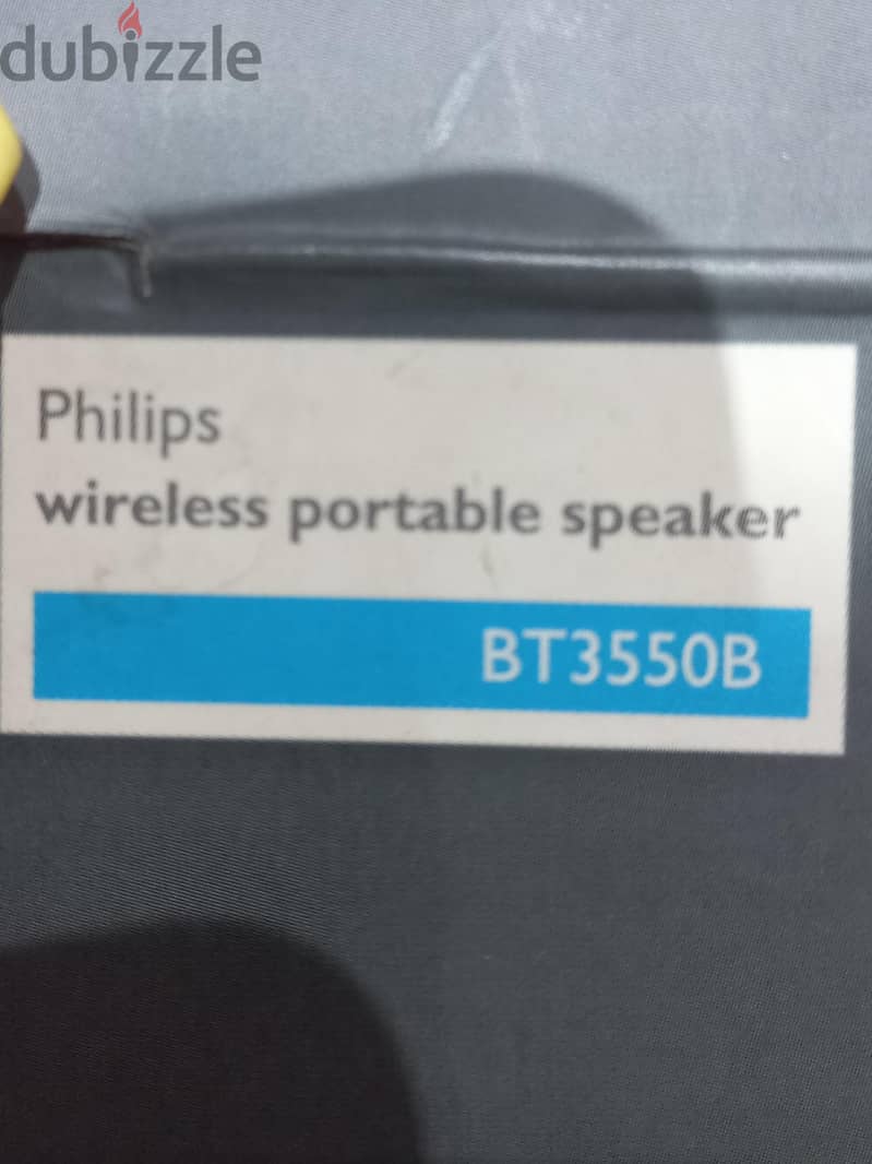 Philips wireless  speaker BT3550B Bluetooth Built-in mircrophone 5