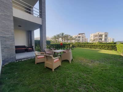  Luxury Ground Floor Chalet with Private Garden for Rent | Amwaj