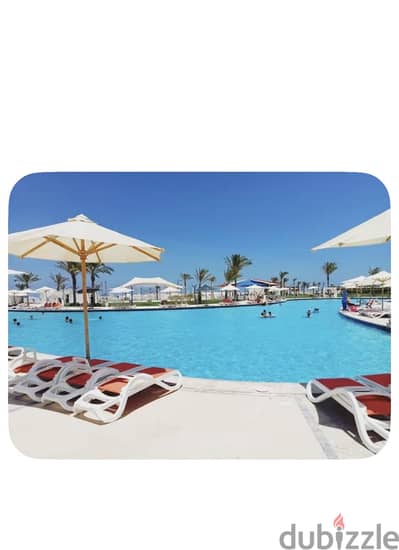 شاليه مارسيليا ٤ للإيجار for rent chalet in marsilia beach 4