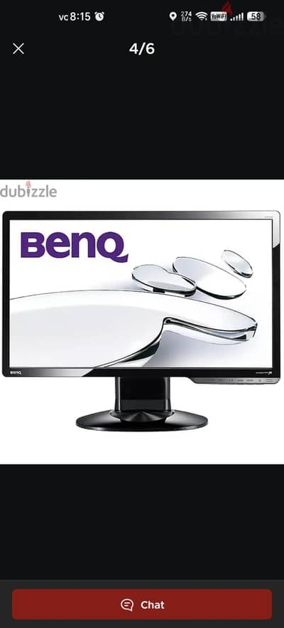 شاشة كومبيوتر Benq Lcd 19