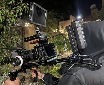 Blackmagic Pocket Cinema Camera 6K Fully Rigged كاميرا سينما