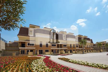 S Villa with a monthly installment of 20,000, immediate delivery in Sarai compound, next to Madinaty.