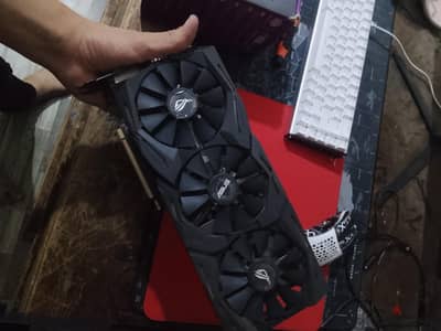 rx 580 8g asus rog Strix 3 fan