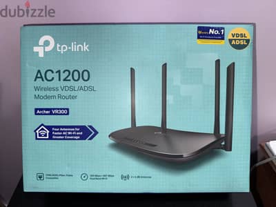 راوتر  tp link تي بي لينك  archer vr 300 استعمال أسبوعين