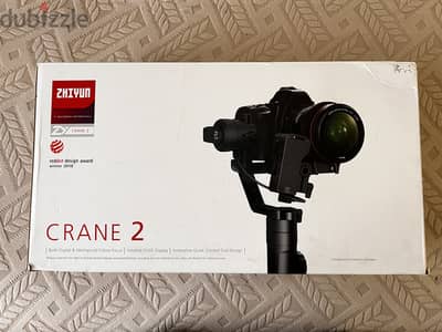 للبيع Zhiyun Crane 2 بحالة كالجديد  استخدام محدود جدا
