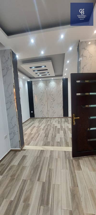 Immediate occupancy, modern finished apartment in front of Platinum in the heart of New Cairo, at a special price in Lotus.