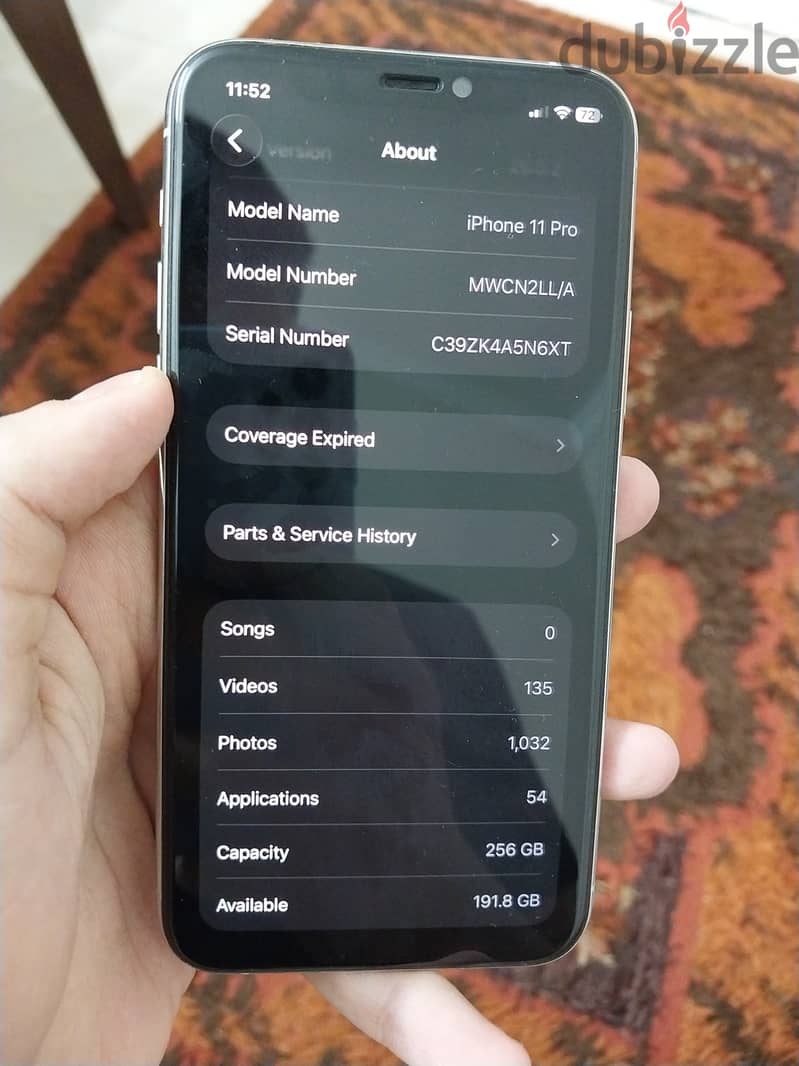 IPhone 11 pro 256g 7