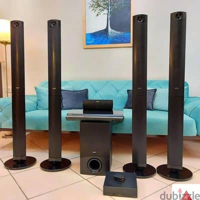 مسرح منزلي سوني وايرليس 1000 واط 5.1 دولبي ديجيتال اف ام AUX بلوتوثDVD