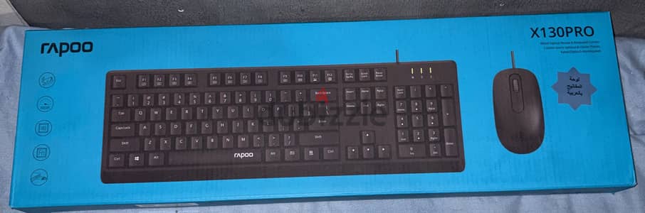 Rapoo keyboard and mouse x130PRO