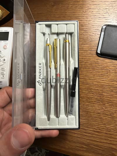 ⁠قلم باركر جوتر ستيل أصلي Parker Jotter Flighter GT - Made in UK⁠