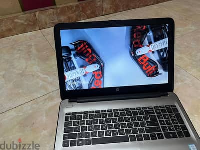 لابتوب HP core i5 جيل سادس SSD 500 كارتين شاشة