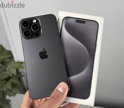 Apple - iPhone 15 Pro Max - black - battery 88%